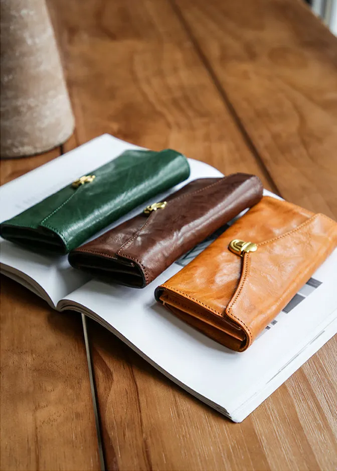Handmade Womens Small Envelope Wallet Ladies Clutch Wallets