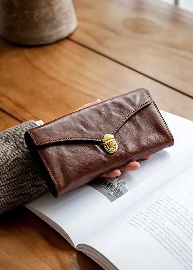 Handmade Womens Small Envelope Wallet Ladies Clutch Wallets