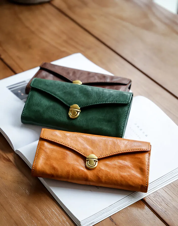 Handmade Womens Small Envelope Wallet Ladies Clutch Wallets