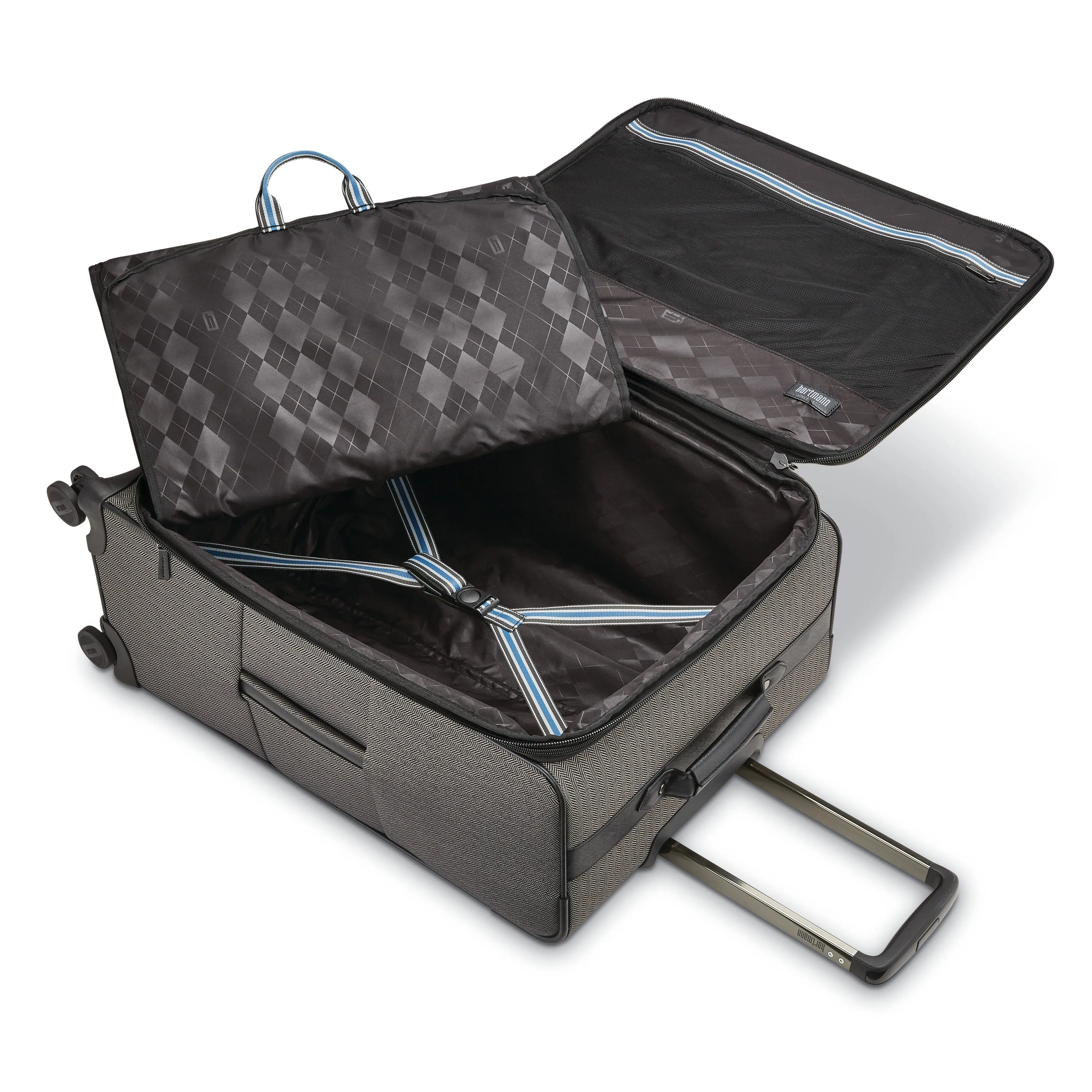 Hartmann Herringbone Deluxe Domestic Carry On Exp Spinner