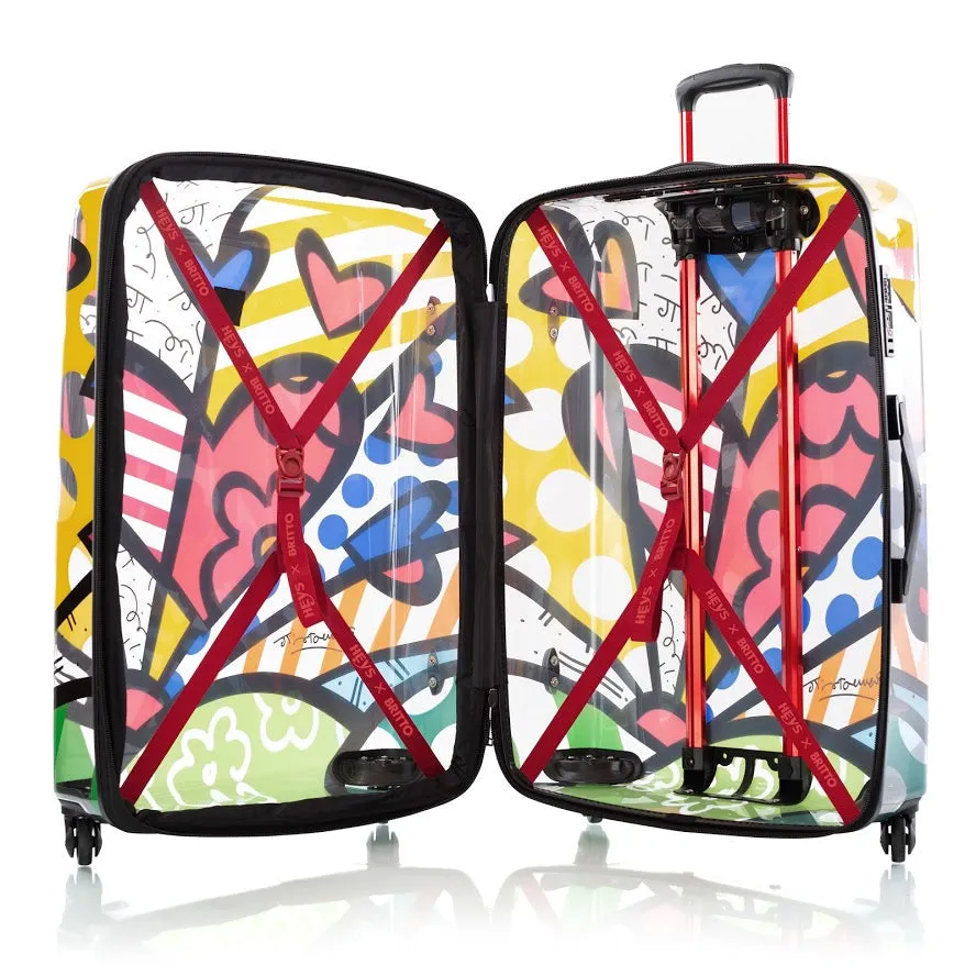 Heys Britto A New Day 30" Spinner Luggage Transparent