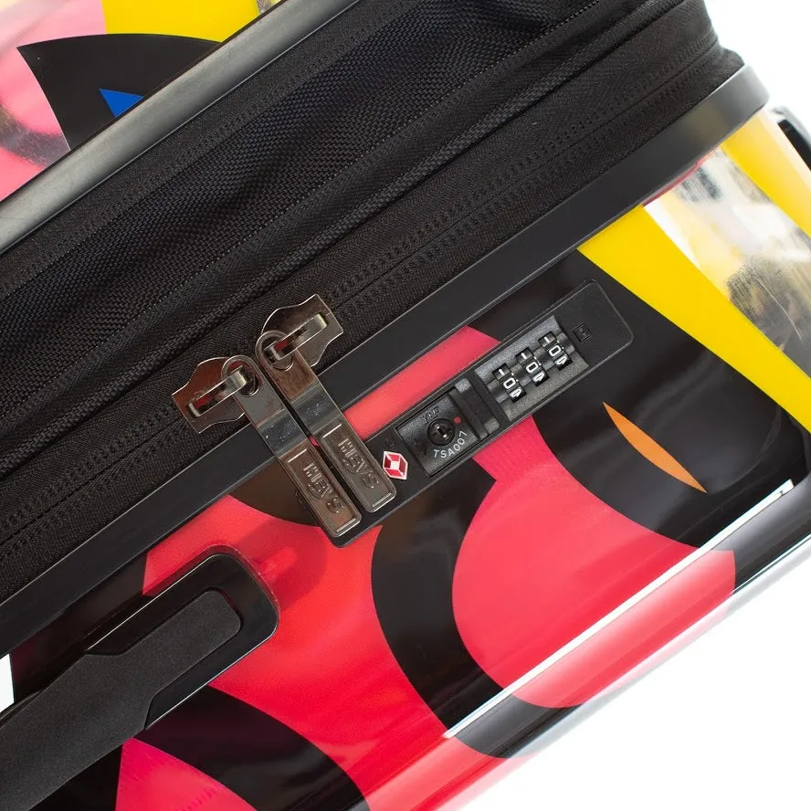 Heys Britto A New Day Transparent 21" Carry On Spinner Luggage