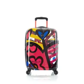Heys Britto A New Day Transparent 21" Carry On Spinner Luggage