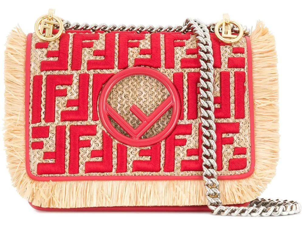 Kan I F Shoulder Bag, Red