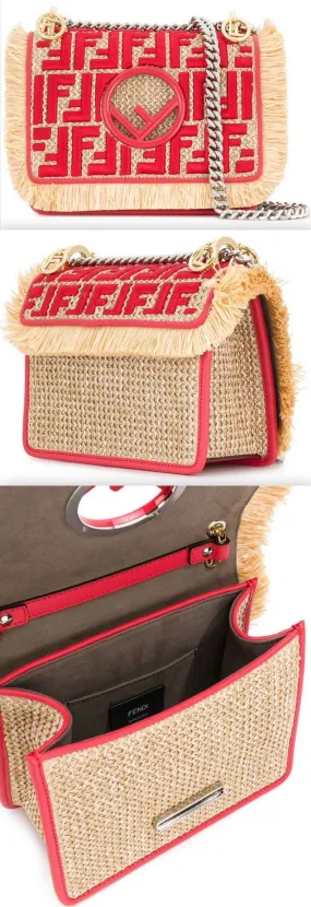 Kan I F Shoulder Bag, Red
