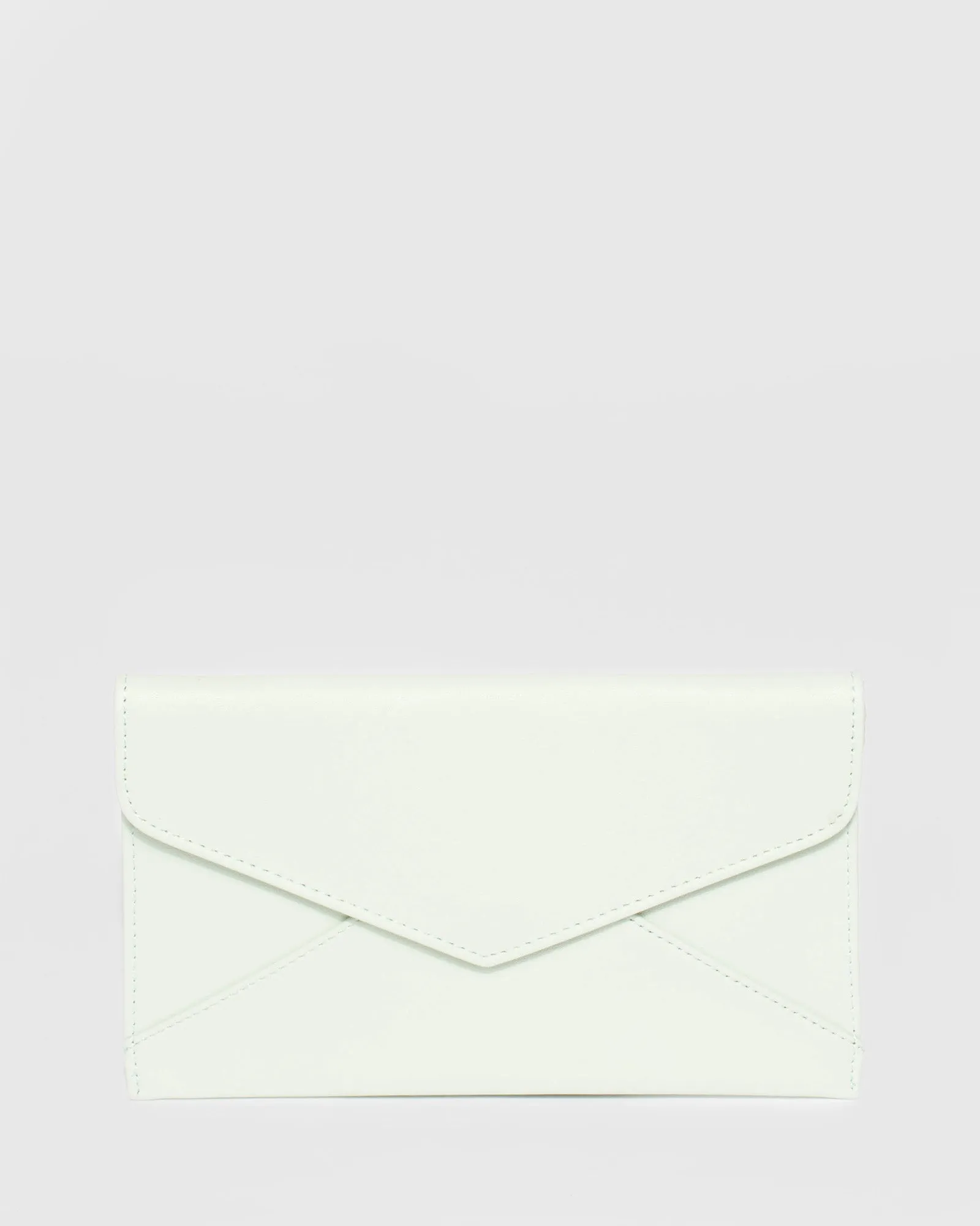 Kelly Envelope Green Clutch Bag