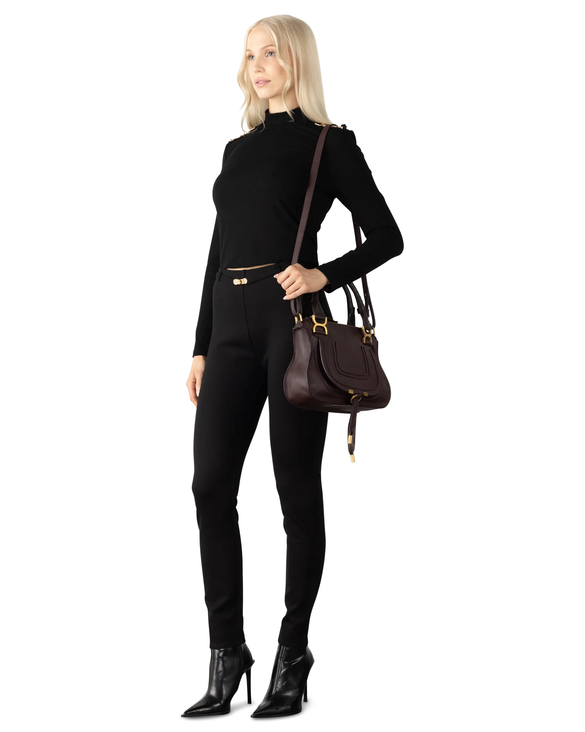 Marcie Leather Small Handbag