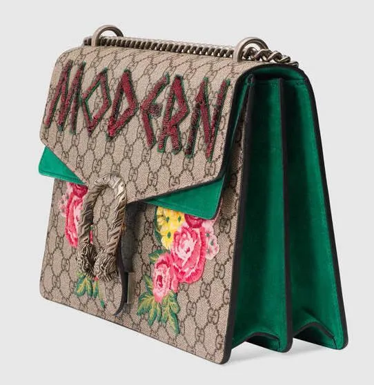 'Modern' Dionysus embroidered Shoulder Bag