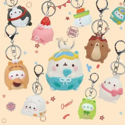 Molang Figure Keyring Bag Charm
