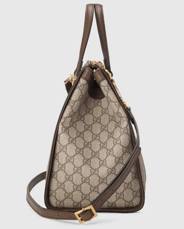 Ophidia GG Web Medium Top-Handle Bag