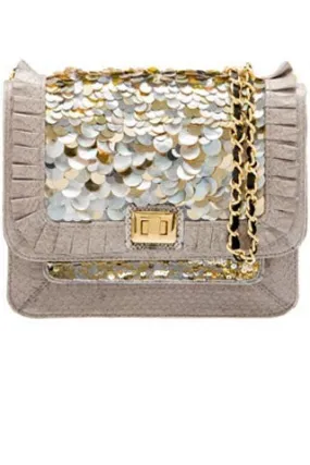 PEARLY QUEEN SATCHEL IN FLINT