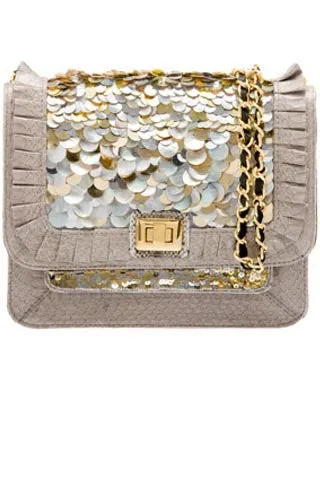 PEARLY QUEEN SATCHEL IN FLINT