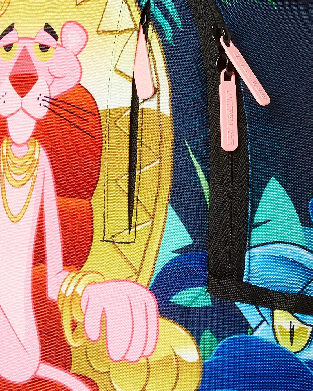 Pink Panther Sitting In Chair Backpack