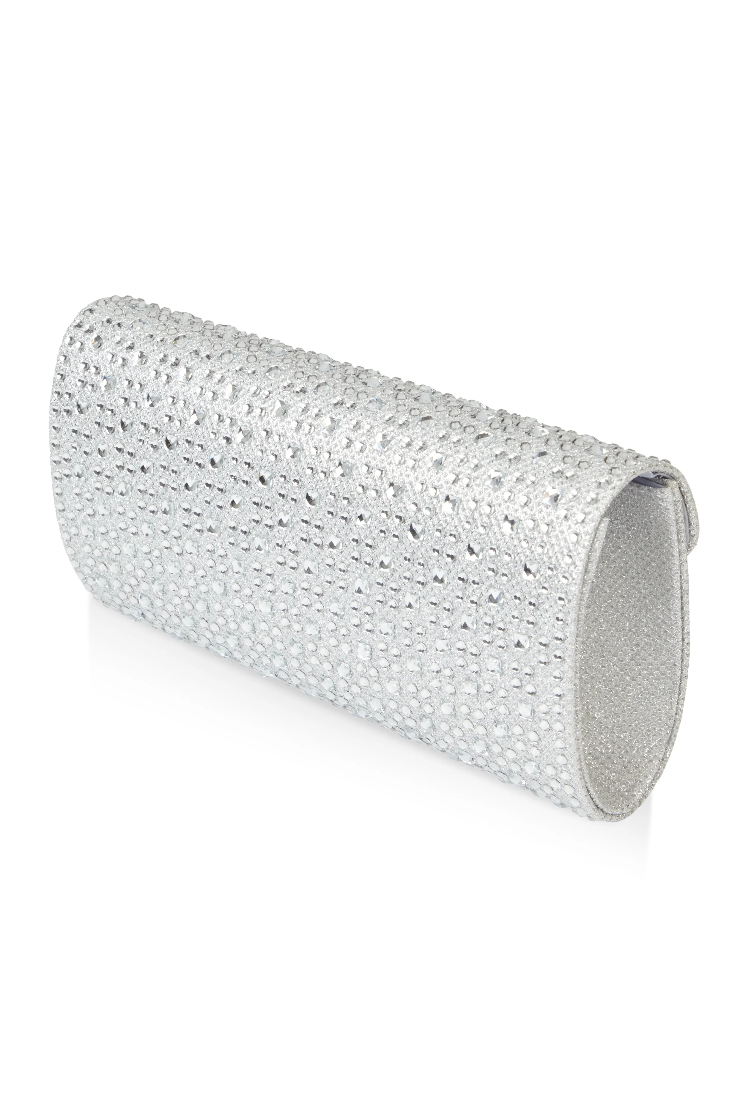Rhinestone Envelope Convertible Clutch Bag