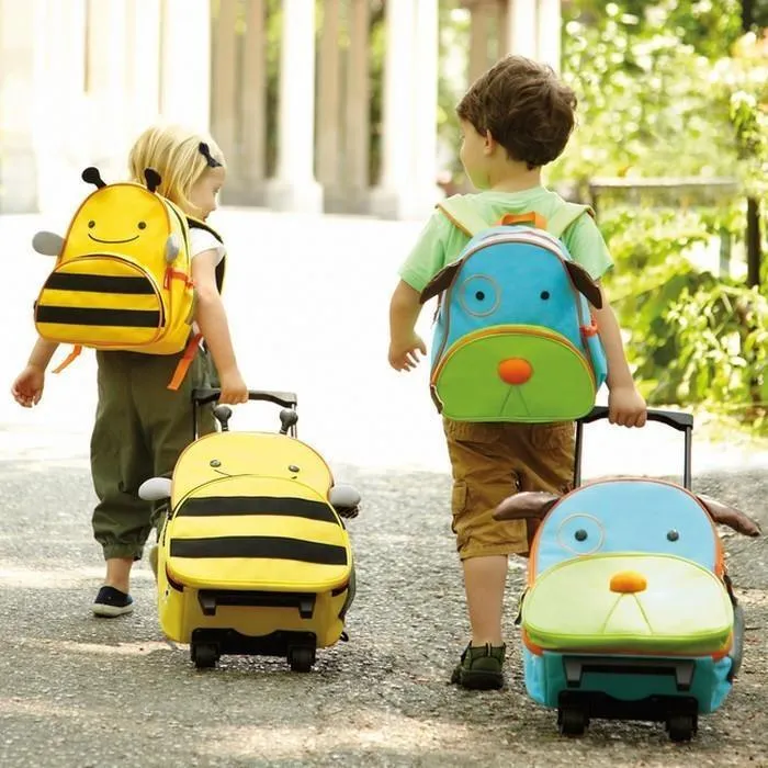 Skip Hop Zoo Kid Rolling Luggage