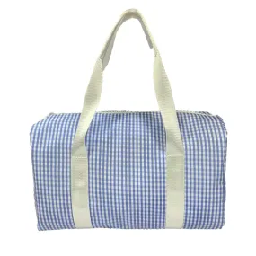 Sky Gingham Mini Packer Duffle