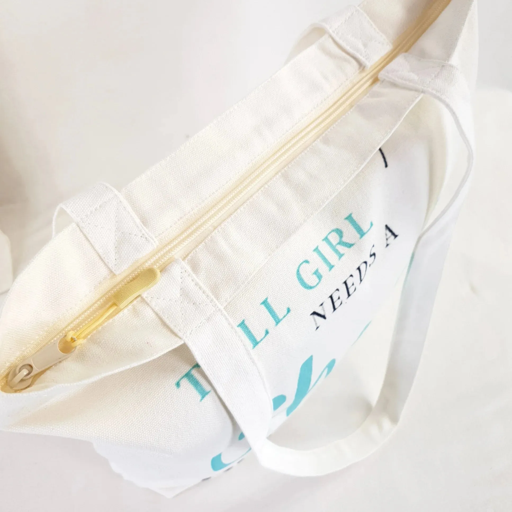 Tall Friend and Short Friend Matching Tote Bags