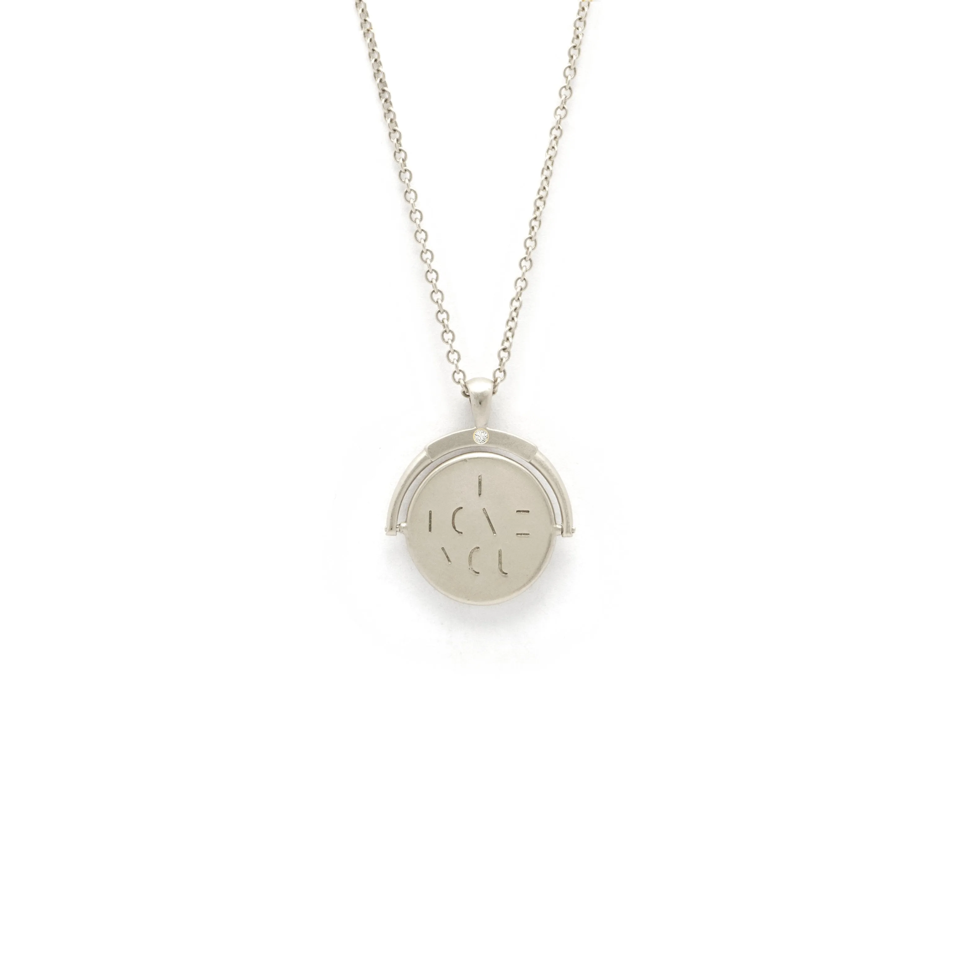 The I Love You Spinner Necklace