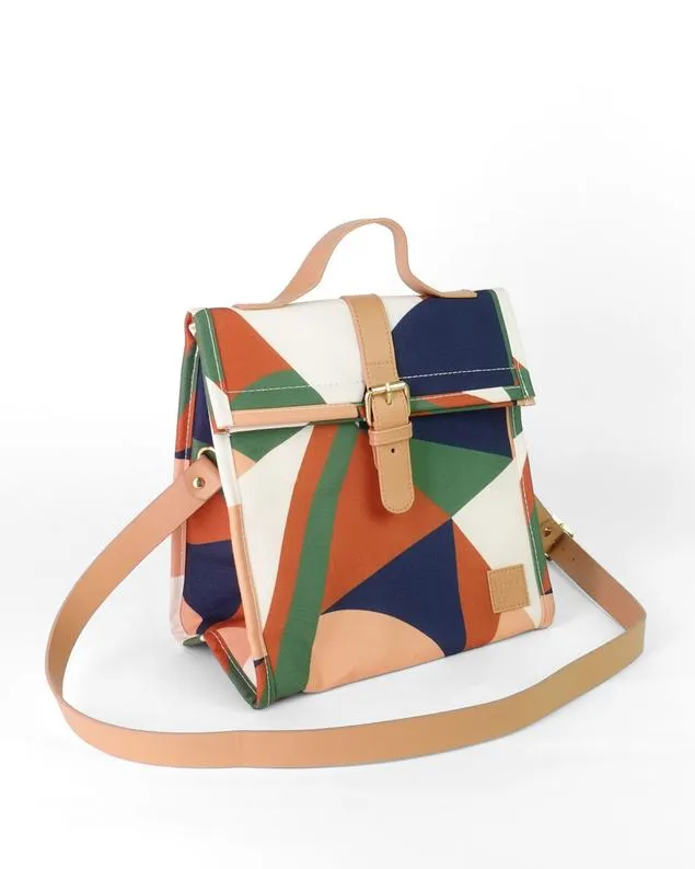 The Somewhere Co Hunter Lunch Satchel w/ Shoulder Strap