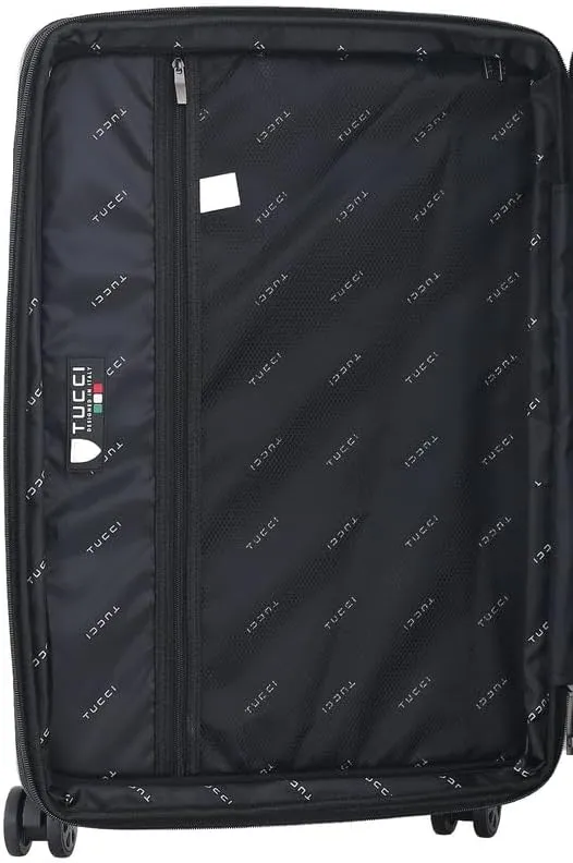 TUCCI Italy Exotic Hamsa Carry on Hardside Suitcase