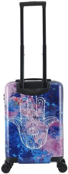 TUCCI Italy Exotic Hamsa Carry on Hardside Suitcase