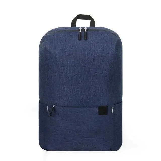 Unisex School Bag, Travel Backpack with Soft Strap Handle