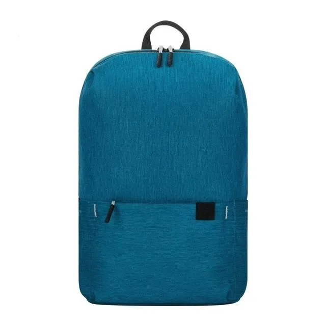 Unisex School Bag, Travel Backpack with Soft Strap Handle