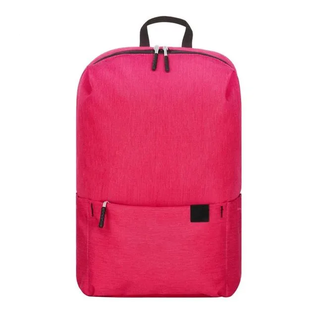 Unisex School Bag, Travel Backpack with Soft Strap Handle