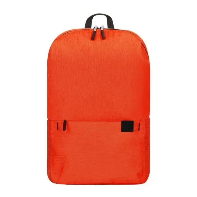 Unisex School Bag, Travel Backpack with Soft Strap Handle