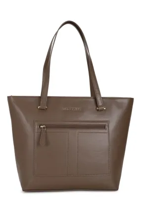 Van Heusen womens Avery Brown Handbags - One Size