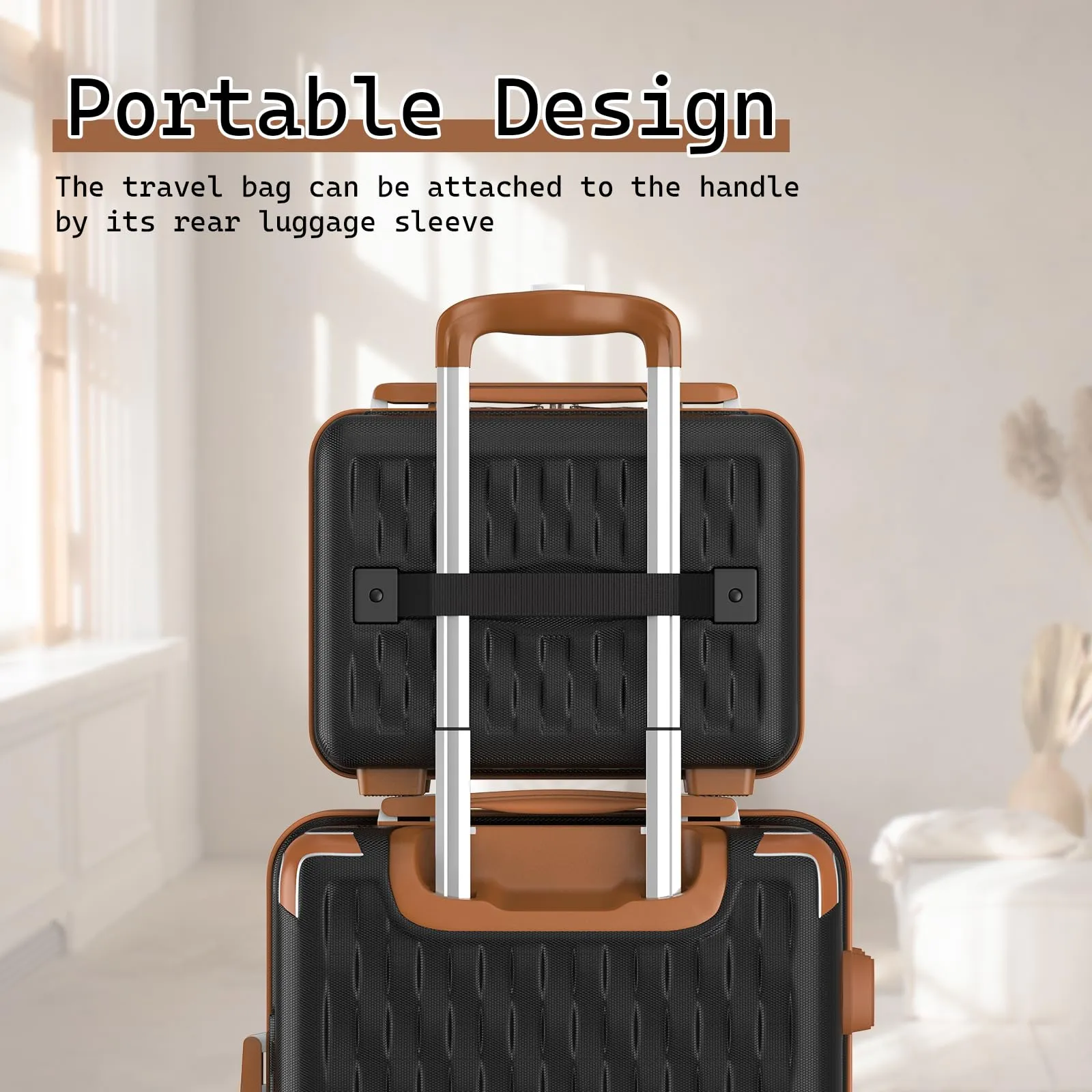Weaving Pattern 5 Pieces Set Luggage Travel Suitcase TR002 New