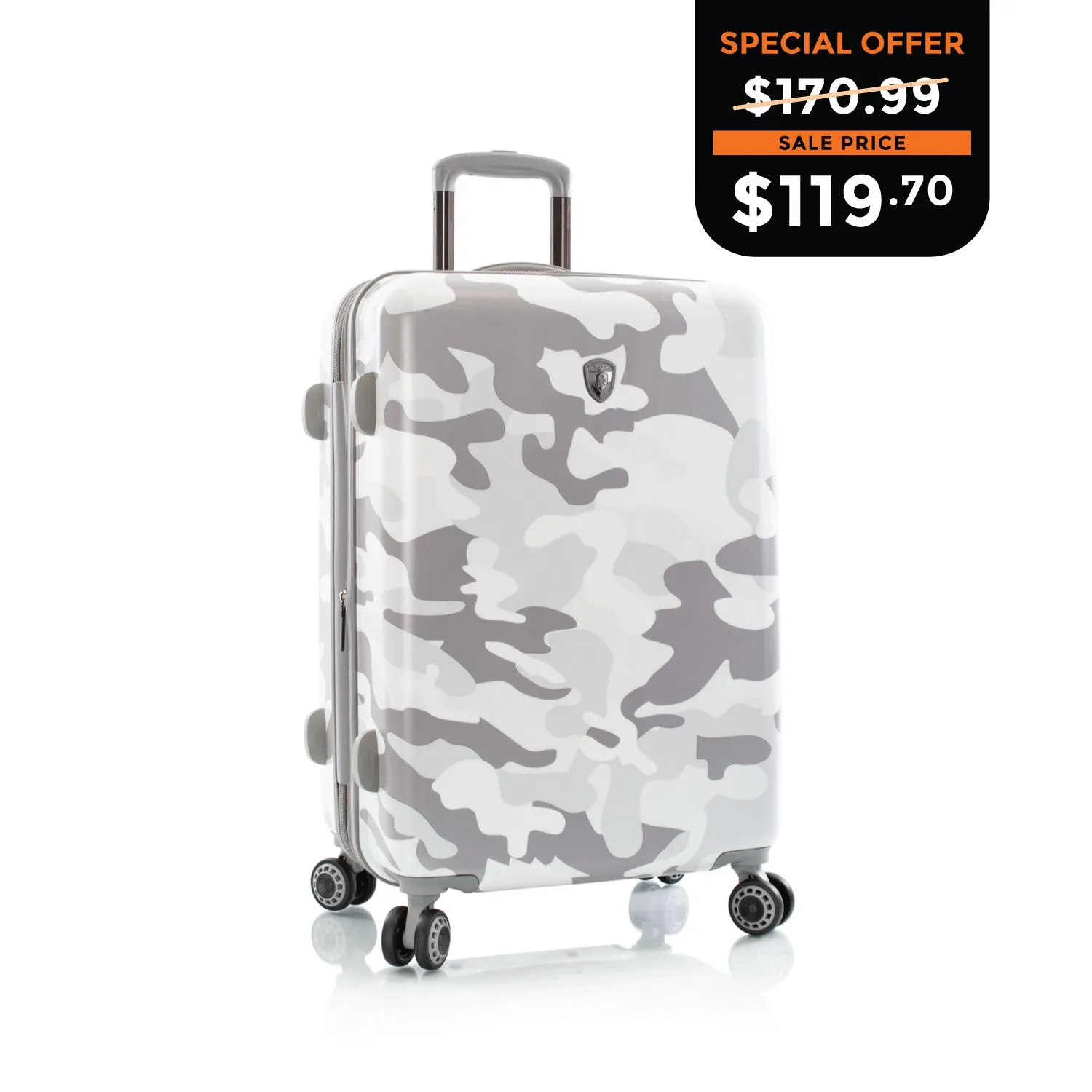 White Camo 26" Fashion Spinner™ Luggage