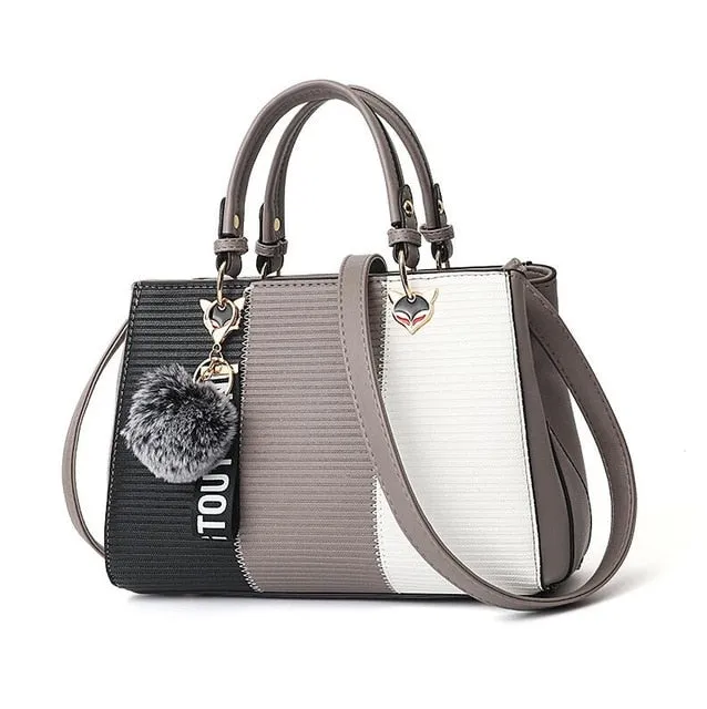 Women Hairball Totes Handbag Party Purse Ladies Crossbody Shoulder Bags