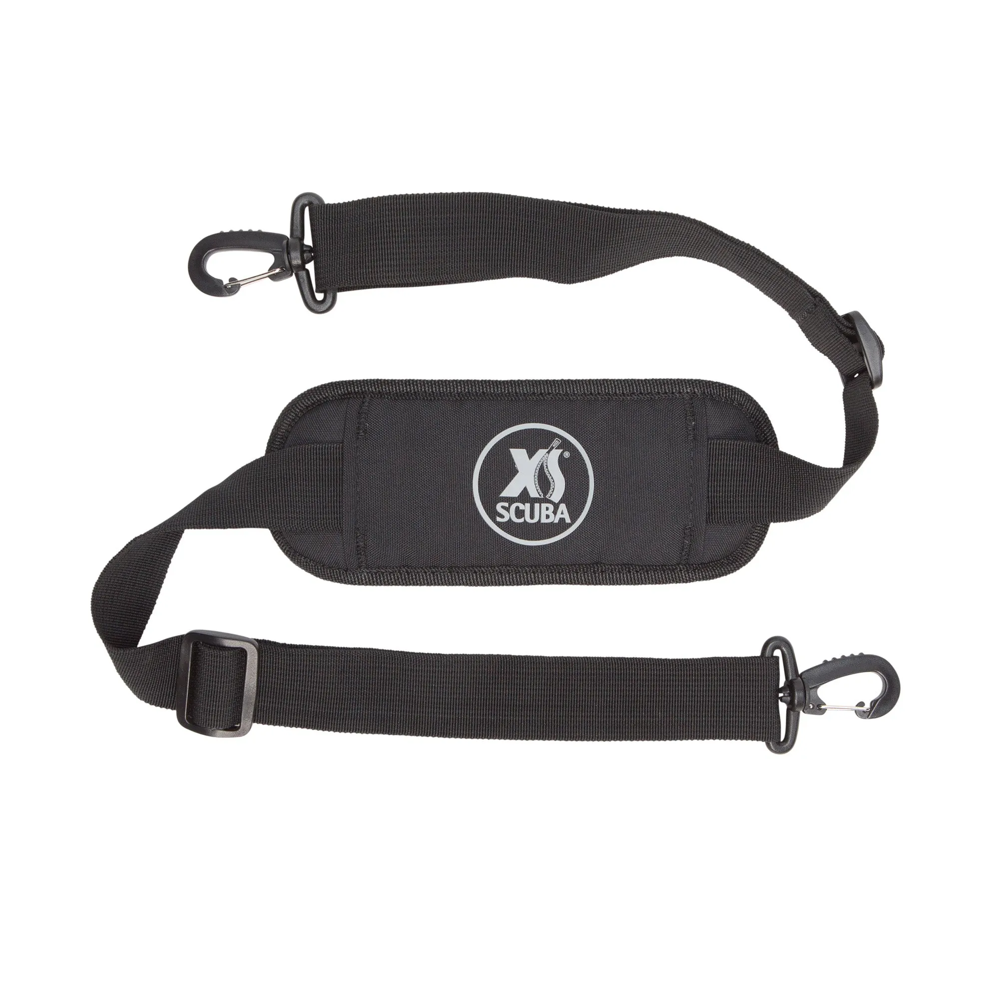 XS SCUBA Adjustable Padded Heavy Duty Shoulder Strap Snap Clips